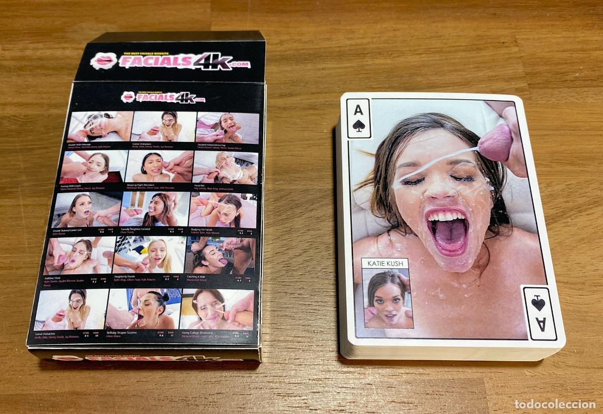 Spielkarten: BARAJA PORNO 54 POKER PORN CARDS - FACIALS4K.COM - Kyler Quinn, Lola Rose, Kianna Dior, Lulu Chu