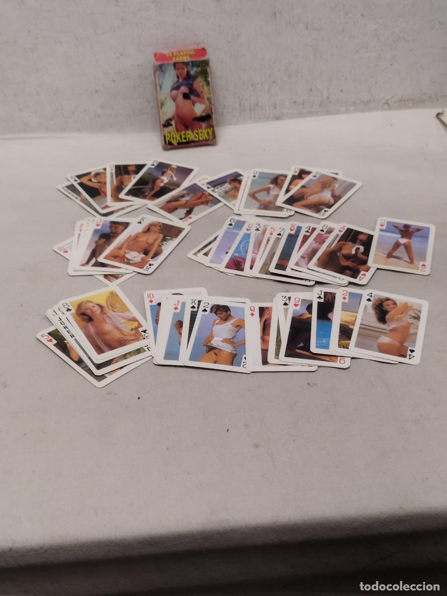 Barajas: Baraja de cartas poker eroticas para adultos, juego de mesa. Poker sexy.