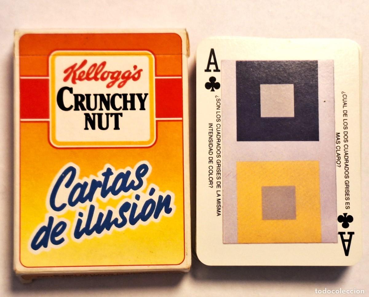 Playing Cards: RARA BARAJA DE CARTAS - KELLOGG&acute;S CRUNCHY NUT - CARTAS DE ILUSION 1991 - PERFECTO ESTADO