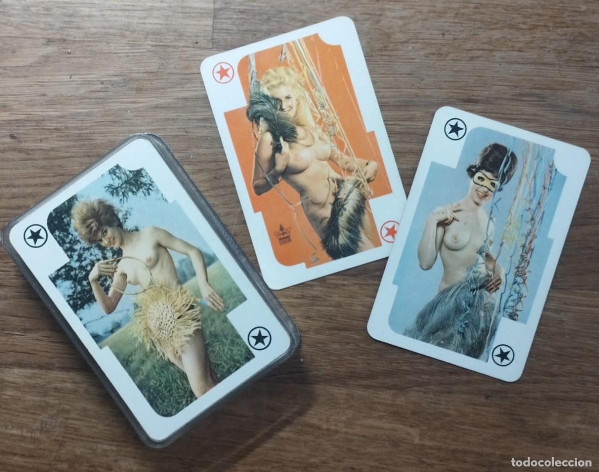 Spielkarten: PIN UP, STREPTEASE, retro vintage playing cards, Germany.