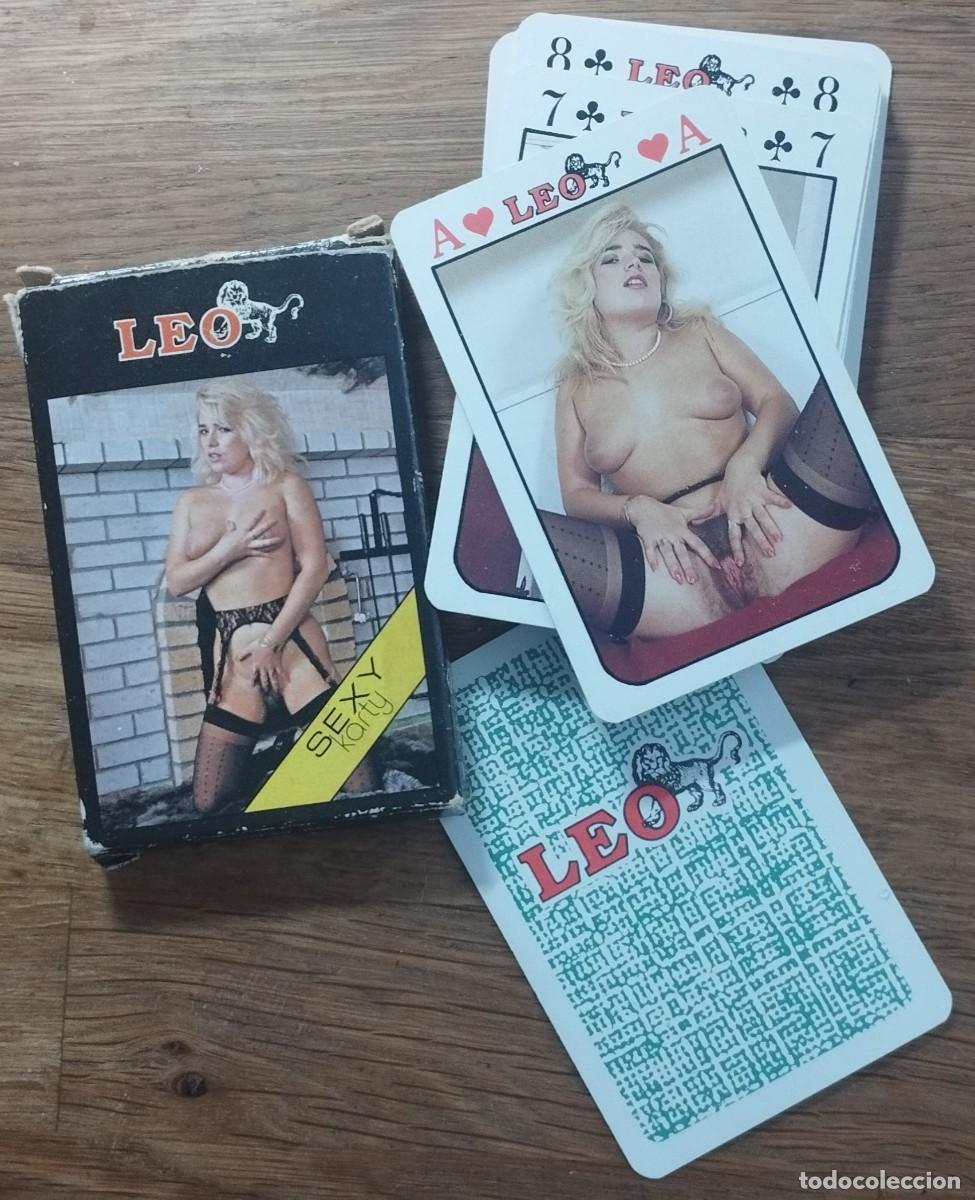 Spielkarten: LEO, CZECH REPUBLIC, retro vintage playing cards, Germany.