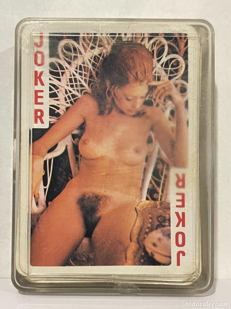 Playing Cards: Baraja de P&oacute;ker Er&oacute;tica original a&ntilde;os 70 naipes 54 cartas sexo erotic sex cards joker