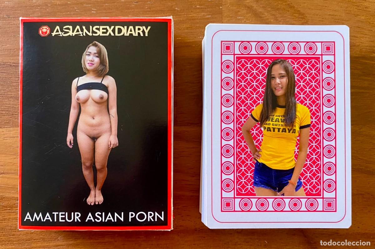 Playing Cards: BARAJA PORNO - ASIAN SEX DIARY - AUTHENTIC AMATEUR ASIAN PORN ((54 CARDS))