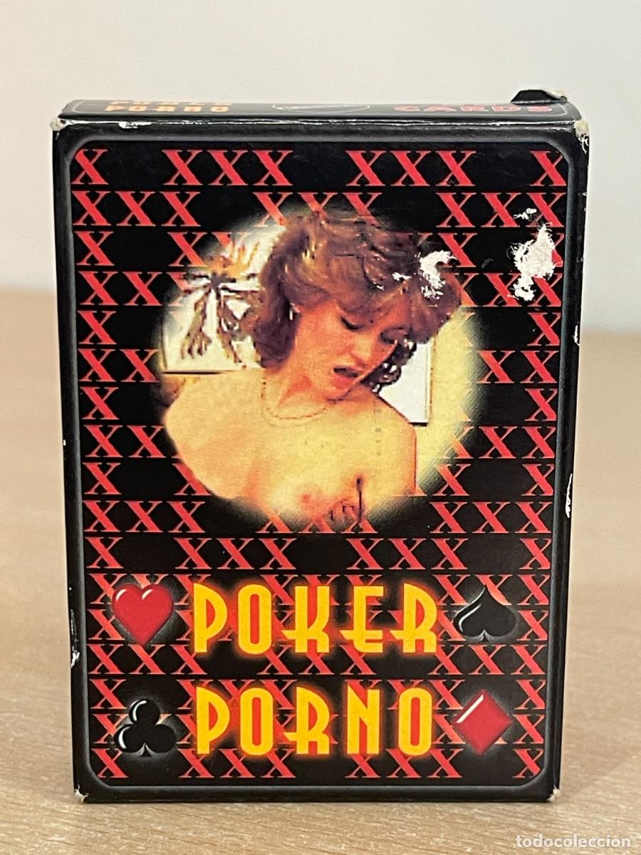 Jeux de Cartes: 9- Baraja Poker Porno 55 cards censored Made in France deck of cards naipes x sexo