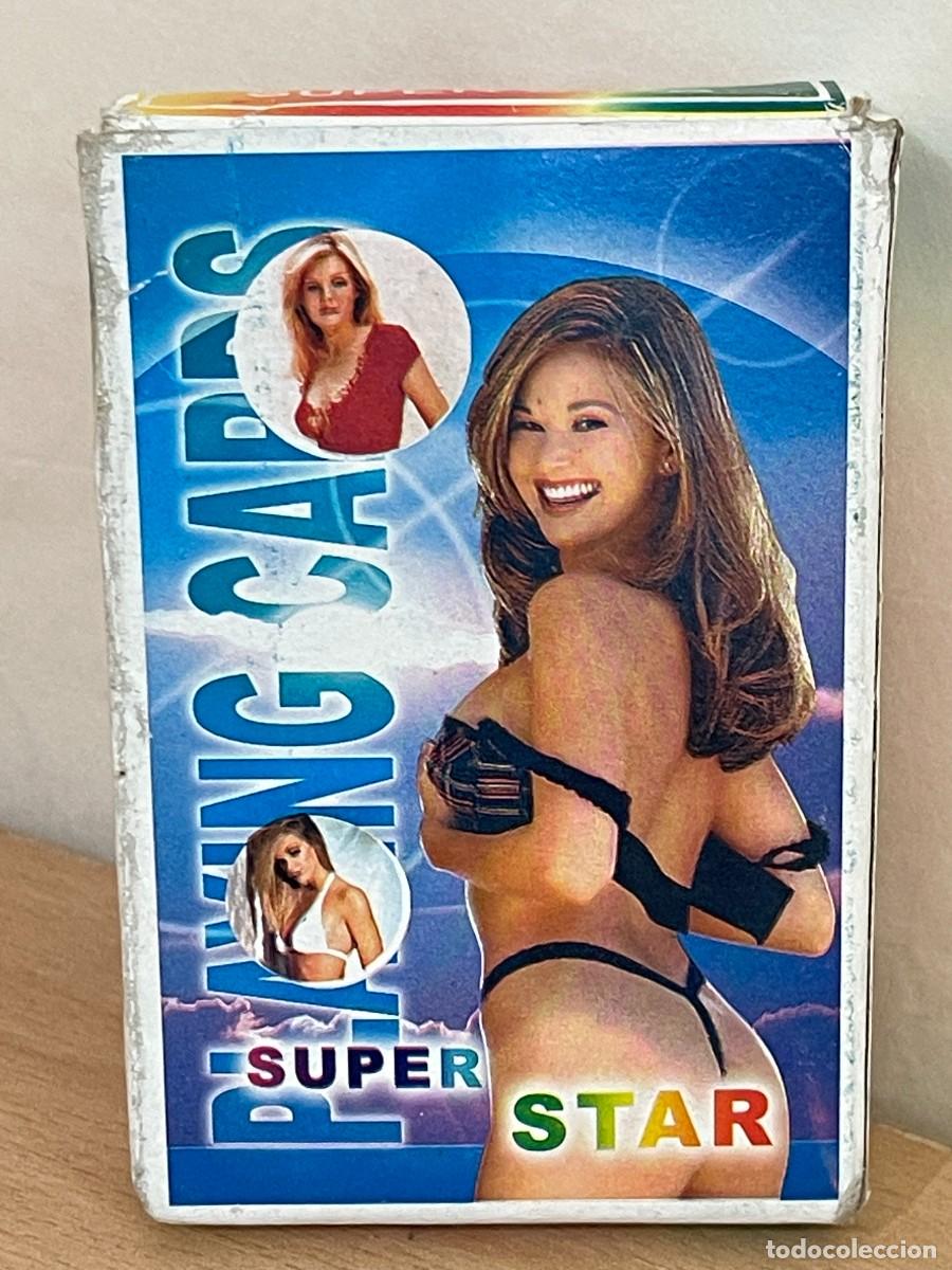Jeux de Cartes: 14- Baraja de P&oacute;ker Er&oacute;tica Super Star Playing Cards naipes cartas sexo erotic sex Item N&ordm; 2019