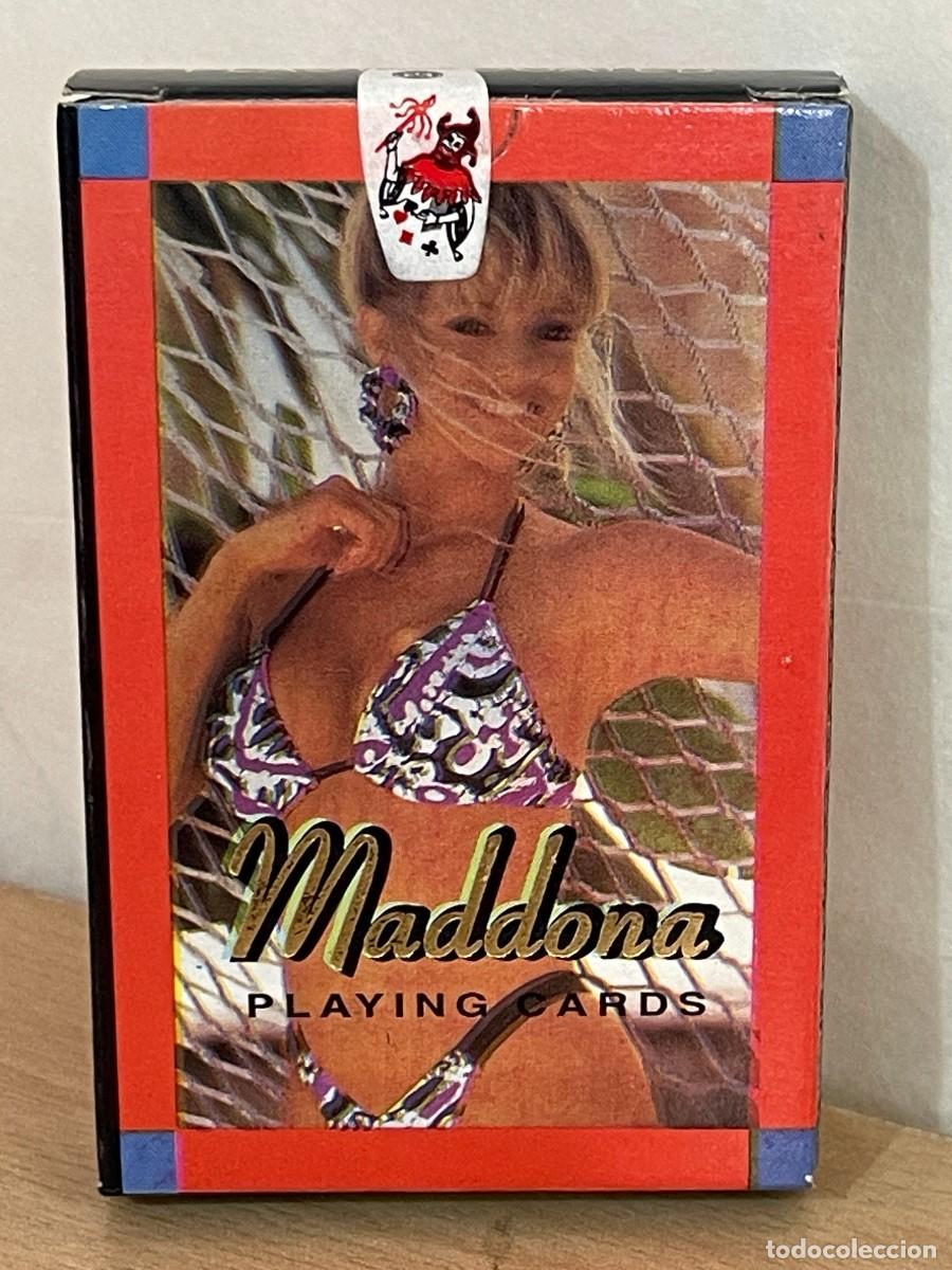 Jeux de Cartes: 15-Baraja de P&oacute;ker Er&oacute;tica Maddona Playing Cards plastic coated naipes cartas sexo sex Estate Mumbai