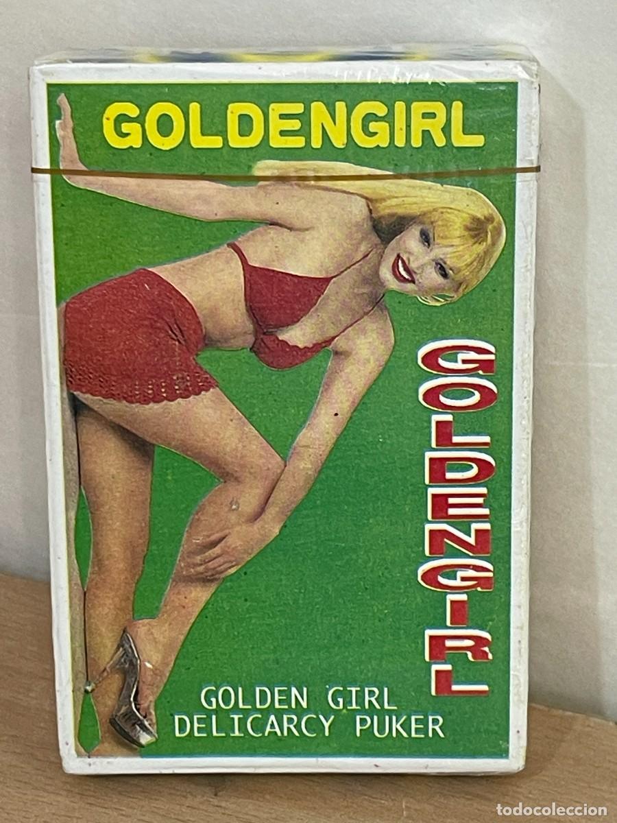 Jeux de Cartes: 18- Baraja de P&oacute;ker Er&oacute;tica Golden Girl Delicarcy Puker naipes cartas cards sexo erotic sex N&ordm; 2121