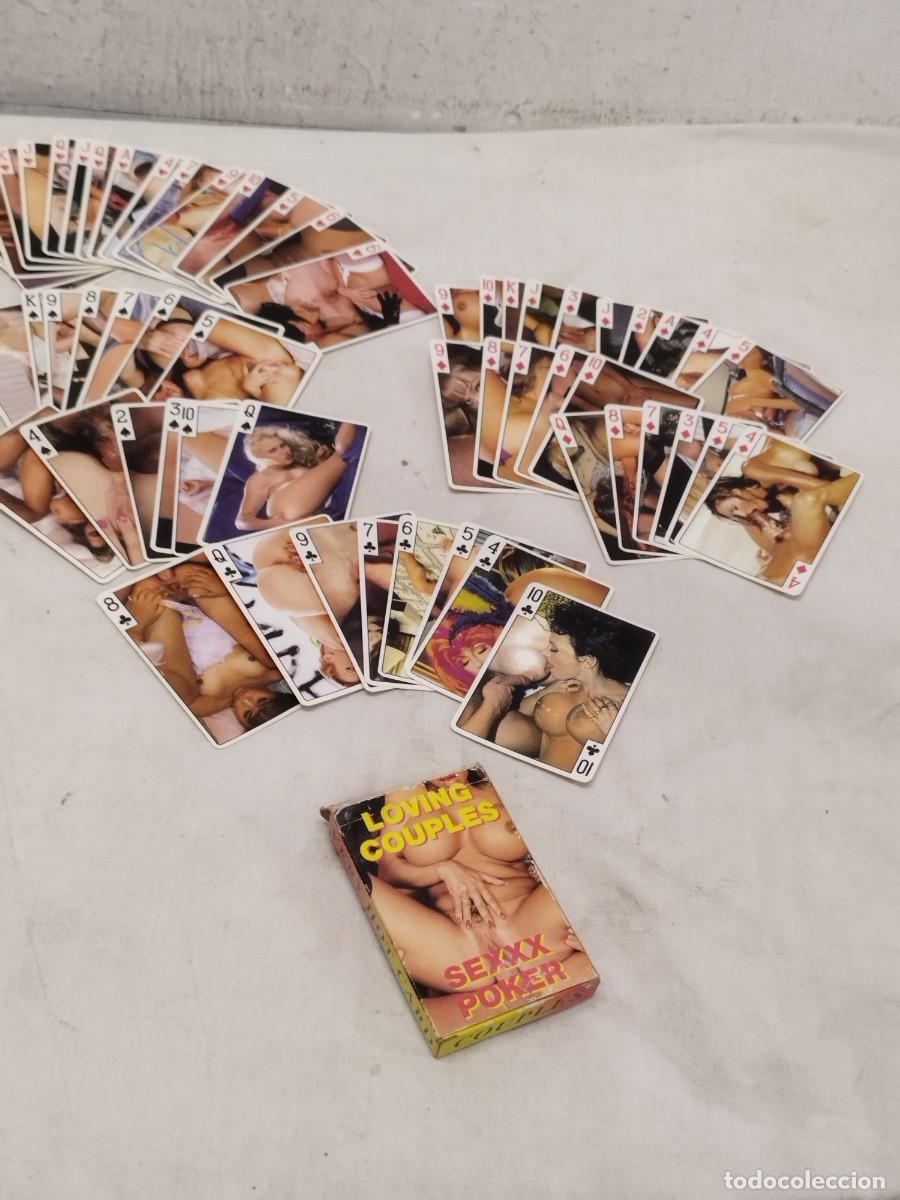 Playing Cards: Baraja de cartas naipe poker porno erotica para adultos. 58 cartas, ver fotos.