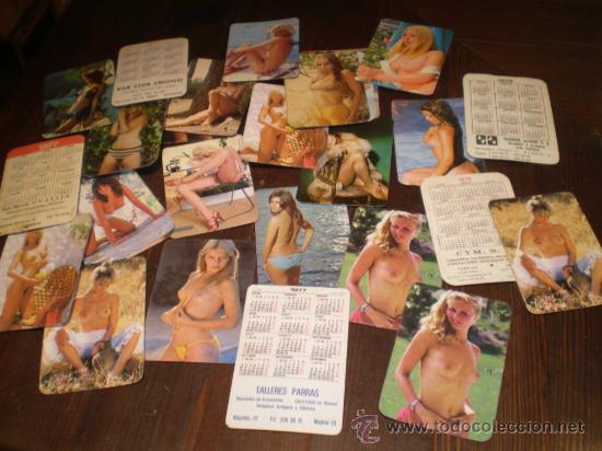 Calendars: LOTE DE 25 CALENDARIOS A&Ntilde;OS 70 Y 80