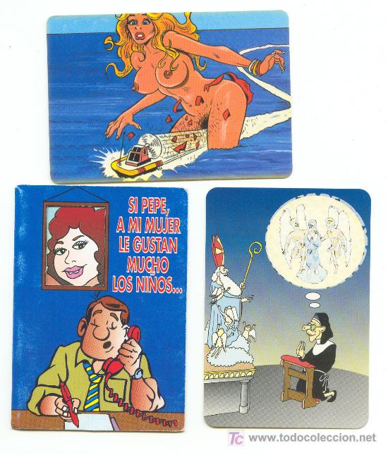 Calendars: 3 calendarios diferentes c&oacute;micos er&oacute;ticos. Uno es doble.