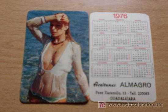 Calendars: GUADALAJARA-CALENDARIO CHICA  1976-ACEITUNAS ALMAGRO-PAEZ XARAMILLO,15