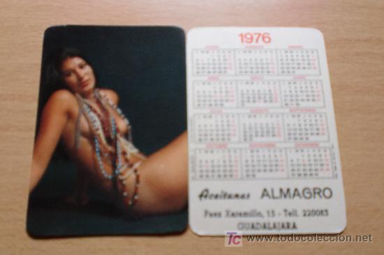 Calendars: GUADALAJARA-CALENDARIO CHICA  1976-ACEITUNAS ALMAGRO-PAEZ XARAMILLO,15