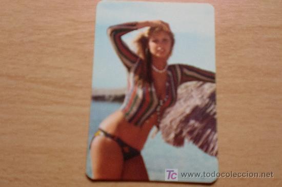 Calendarios: MADRID-CALENDARIO CHICA  1975-BAR GALICIA-VILLAVERDE ALTO-