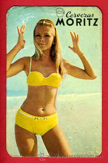 Calendriers: CALENDARIO PUBLICIDAD CERVEZA , MORITZ , CHICA , 1969 , CAL3999