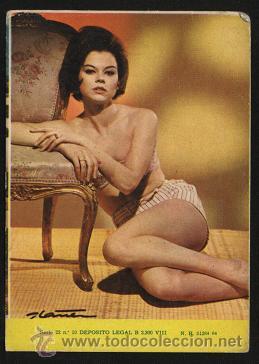 Calendars: calendario se&ntilde;orita ( chica, desnudos femeninos ) 1967