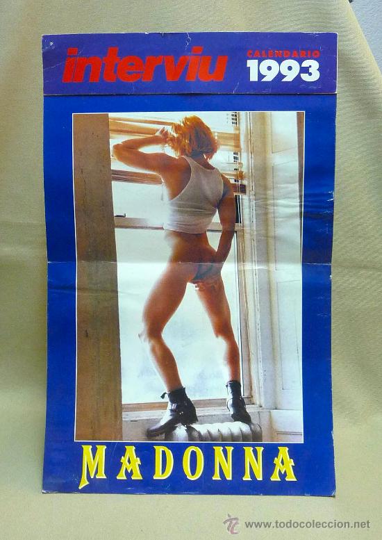 Calendars: CALENDARIO, MADONNA, REVISTA INTERVIU, 1993