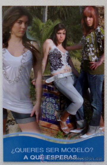 Calendriers: CALENDARIO CHICAS PUBLICIDAD MODELOS A&Ntilde;O 2008