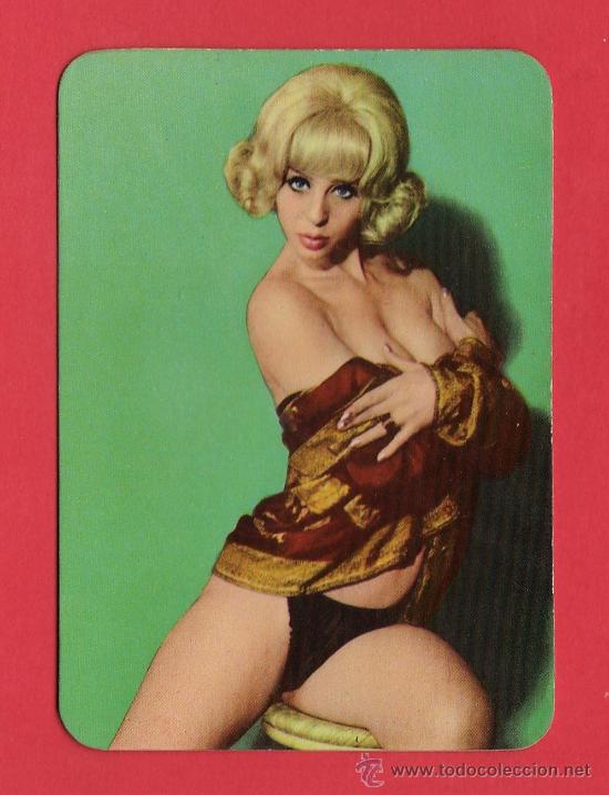 Calendars: calendario bolsillo - chica sexy - bar oscense - barcelona - a&ntilde;o 1973