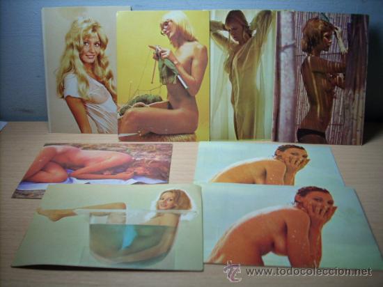 Calendriers: Calendarios LOTE 8-CALENDARIO EROTICO-8.TODOS DE 1976.