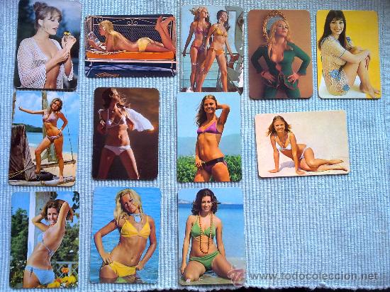 Calendriers: LOTE 12 CALENDARIOS ER&Oacute;TICOS 1973 - CE7