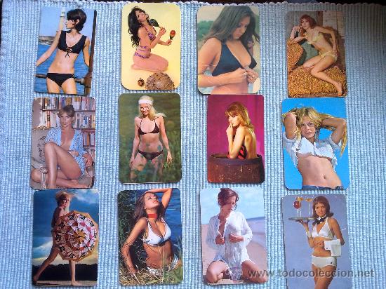 Calendars: LOTE 12 CALENDARIOS ER&Oacute;TICOS 1974 - CE9