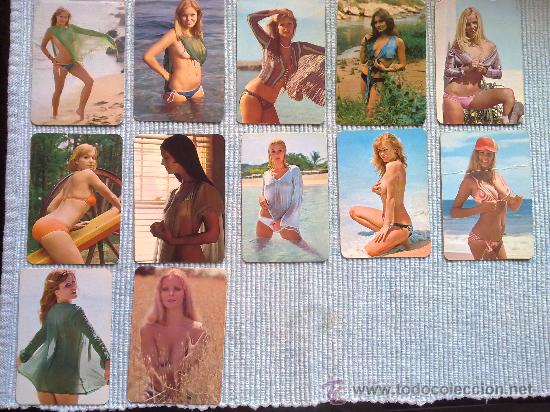 Calendars: LOTE 12 CALENDARIOS ER&Oacute;TICOS 1975 - CE14