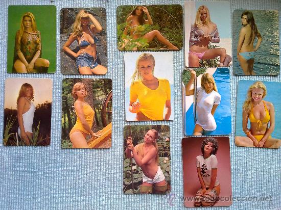 Calendars: LOTE 12 CALENDARIOS ER&Oacute;TICOS 1975 - CE15