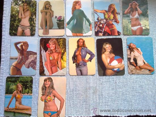 Calendars: LOTE 12 CALENDARIOS ER&Oacute;TICOS 1975 - CE16