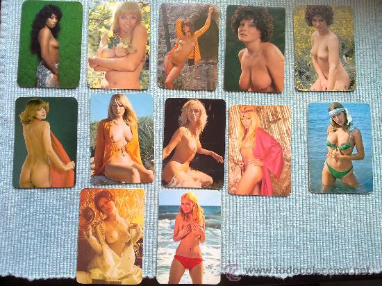 Calendars: LOTE 12 CALENDARIOS ER&Oacute;TICOS 1977 - CE23