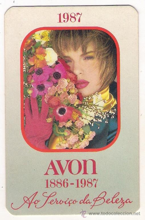 Calendars: -57067 CALENDARIO DESNUDO FEMENINO, EROTICO, A&Ntilde;O 1987, PUBLICITARIO COSMETICOS AVON, EXTRANJERO