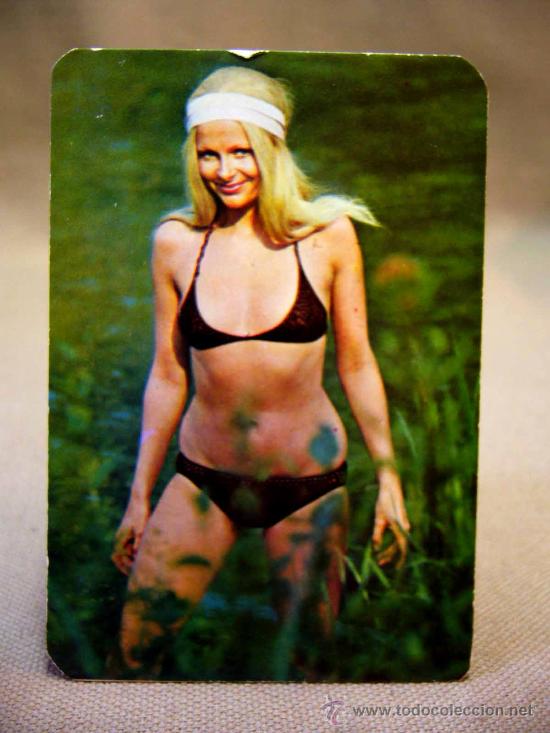 Kalender: CALENDARIO EROTICO, CHICA POSANDO, 1974, VALENCIA