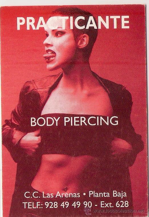 Calendars: -57187 CALENDARIO DESNUDO FEMENINO, EROTICO, A&Ntilde;O 2001, PUBLICITARIO ESPA&Ntilde;OL, PIERCING