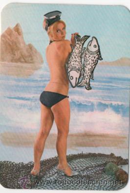 Calendriers: Calendario se&ntilde;orita, 1972 ( ver dorso )