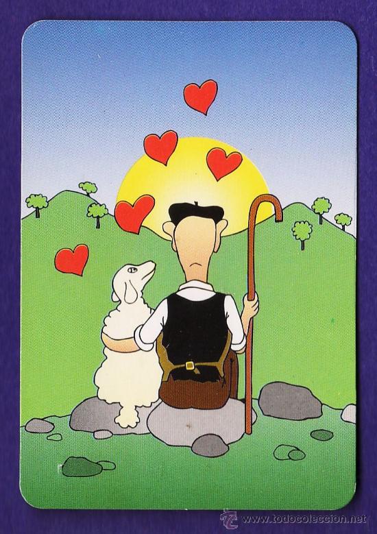 Calendars: calendario bolsillo - comic / chiste / humor sexy - cafeteria denver - tarragona - a&ntilde;o 1997