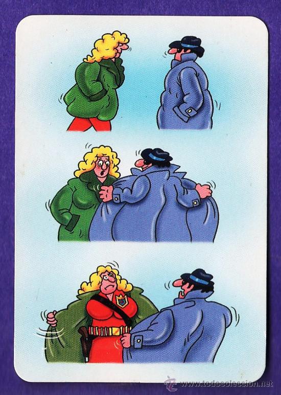Calendars: calendario bolsillo - comic / chiste / humor sexy - cafeteria denver - tarragona - a&ntilde;o 1997