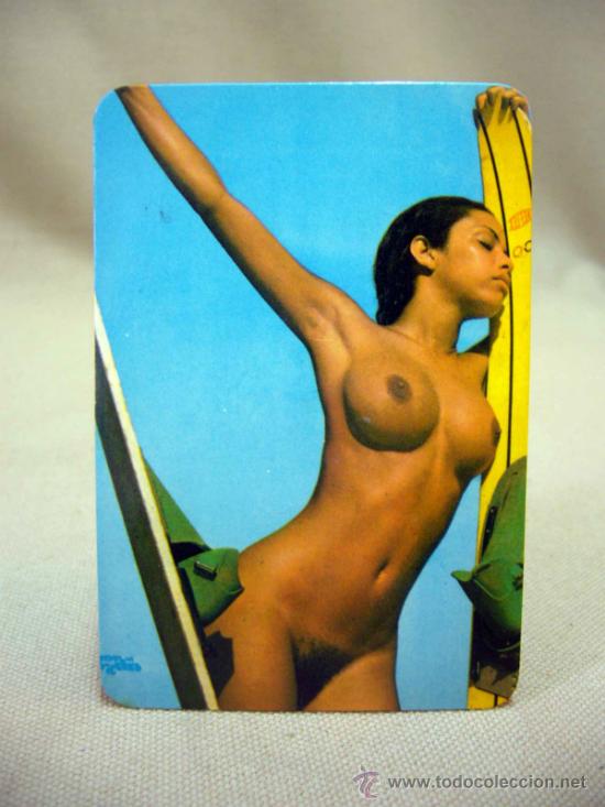Calendars: CALENDARIO DE BOLSILLO, EROTICO, CHICAS, SIN PUBLICIDAD, 1977 - 1978