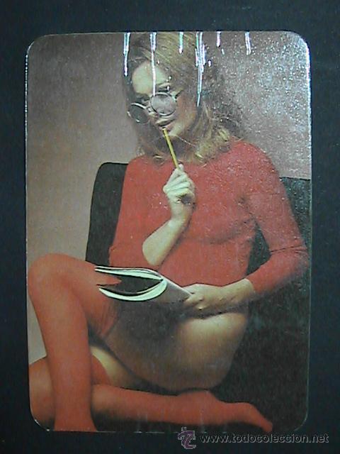 Calendriers: CALENDARIO DE BOLSILLO EROTICO, DESNUDO, CHICA, SE&Ntilde;ORITA, A&Ntilde;O 1975 (1)