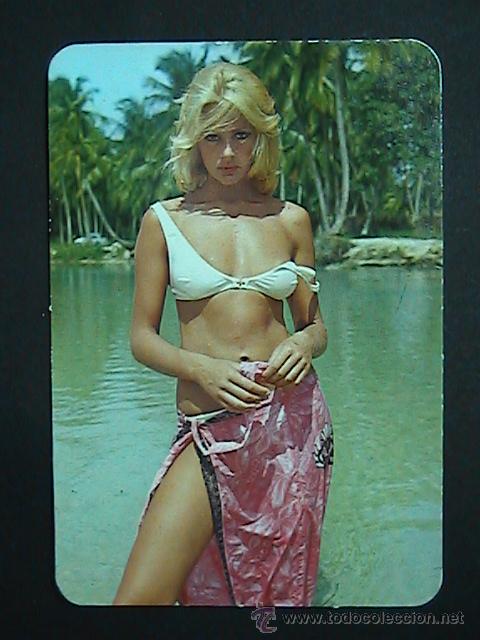 Calendars: CALENDARIO DE BOLSILLO EROTICO, DESNUDO, CHICA, SE&Ntilde;ORITA, A&Ntilde;O 1974 (2)
