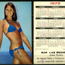 Calendarios: CALENDARIOS BOLSILLO ”DESNUDOS” - CHICA 1973. Lote 36685890