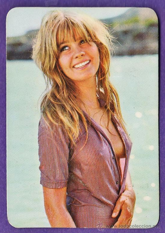 Calendars: calendario bolsillo - chica en la costa - bar fernandez crespo / barcelona - a&ntilde;o 1973