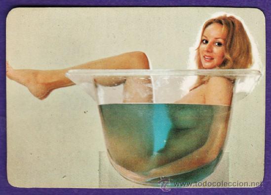 Calendars: calendario bolsillo - chica modelo - bar maresma 2 / barcelona - a&ntilde;o 1975