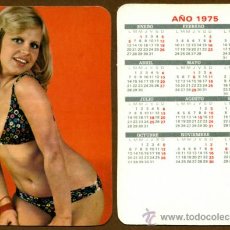 Calendarios: CALENDARIOS BOLSILLO ”DESNUDOS” - CHICA 1975. Lote 36959034