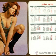Calendarios: CALENDARIOS BOLSILLO ”DESNUDOS” - CHICA 1975. Lote 36959043