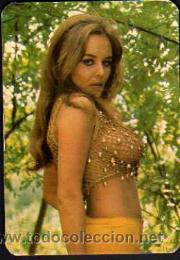 Calendriers: Calendario de bolsillo. Chica . 1975. Con Publicidad. Club Barcelona
