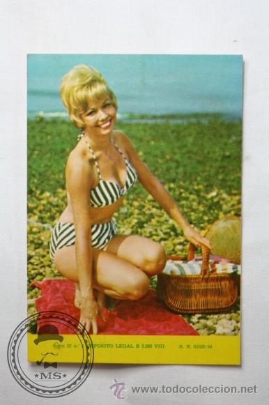 Calendriers: Calendario A&ntilde;o 1967 - Chica Serie 22 N&ordm; 3 - Publicidad Dorso Instalaciones Trime -  REF 102