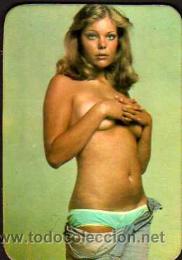 Calendriers: Calendario de bolsillo. Chica . 1975. Con Publicidad.Bar Hospitalet
