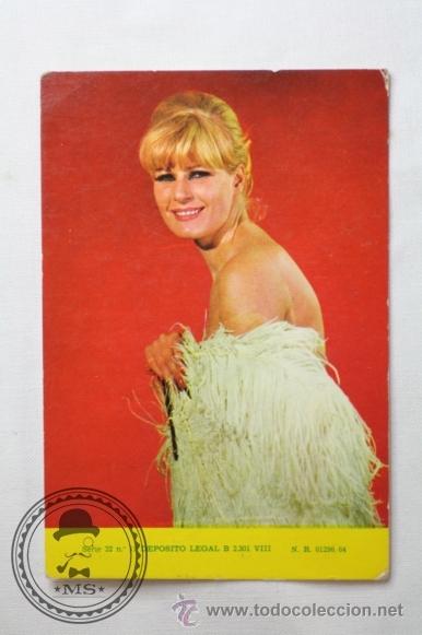 Calendriers: Calendario A&ntilde;o 1968 - Chica Serie 22 N&ordm; 11 - Publicidad Dorso -  REF 185