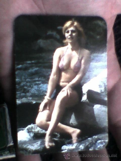 Calendriers: Calendario  erotico chica a&ntilde;os 70  Sin publicidad  trasera  1977