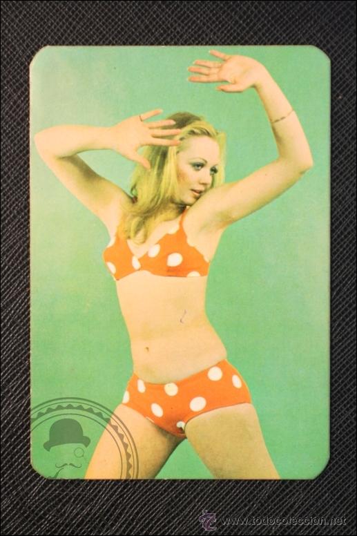Calendriers: Calendario de Bolsillo - A&ntilde;o 1970 - Chica - Publicidad Dorso Bar Badalona