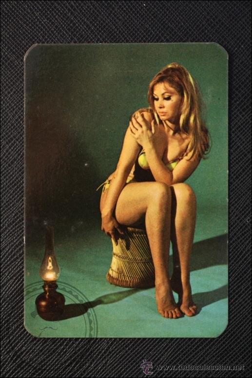 Calendriers: Calendario de Bolsillo - A&ntilde;o 1970 - Chica - Publicidad Dorso Bar Badalona